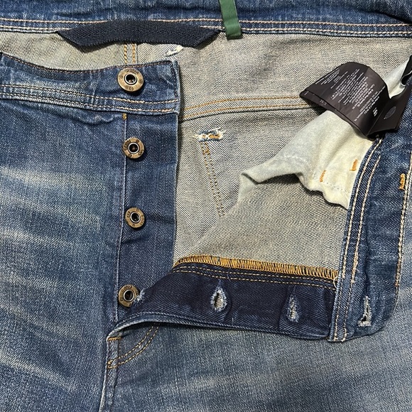 G-Star Raw Men’s Medium Stretch G-Bleid Slim Button Fly Jeans SZ 38x34 - Picture 7 of 14